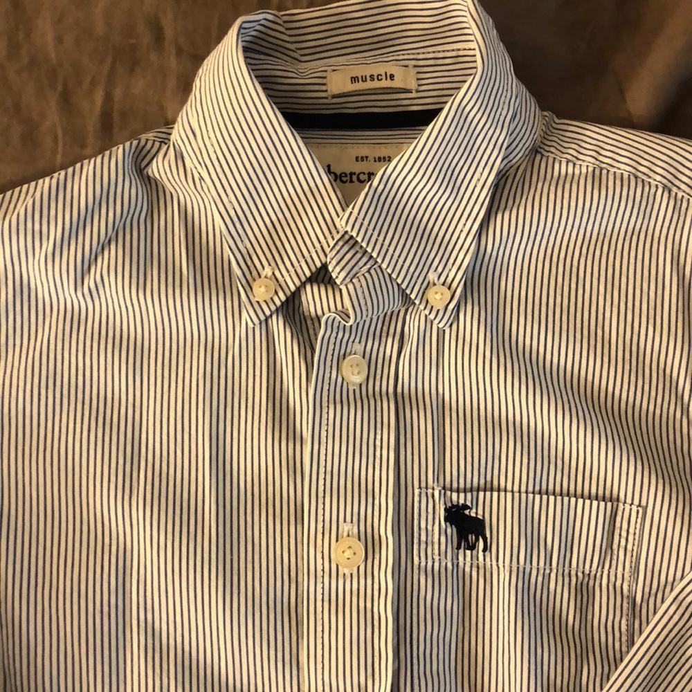 Abercrombie kids button up